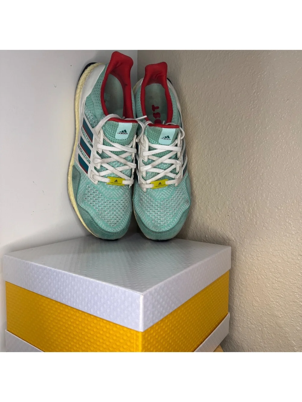 adidas UltraBoost 1.0 DNA ZX 8000 Aqua H05263 Men’s 10.5